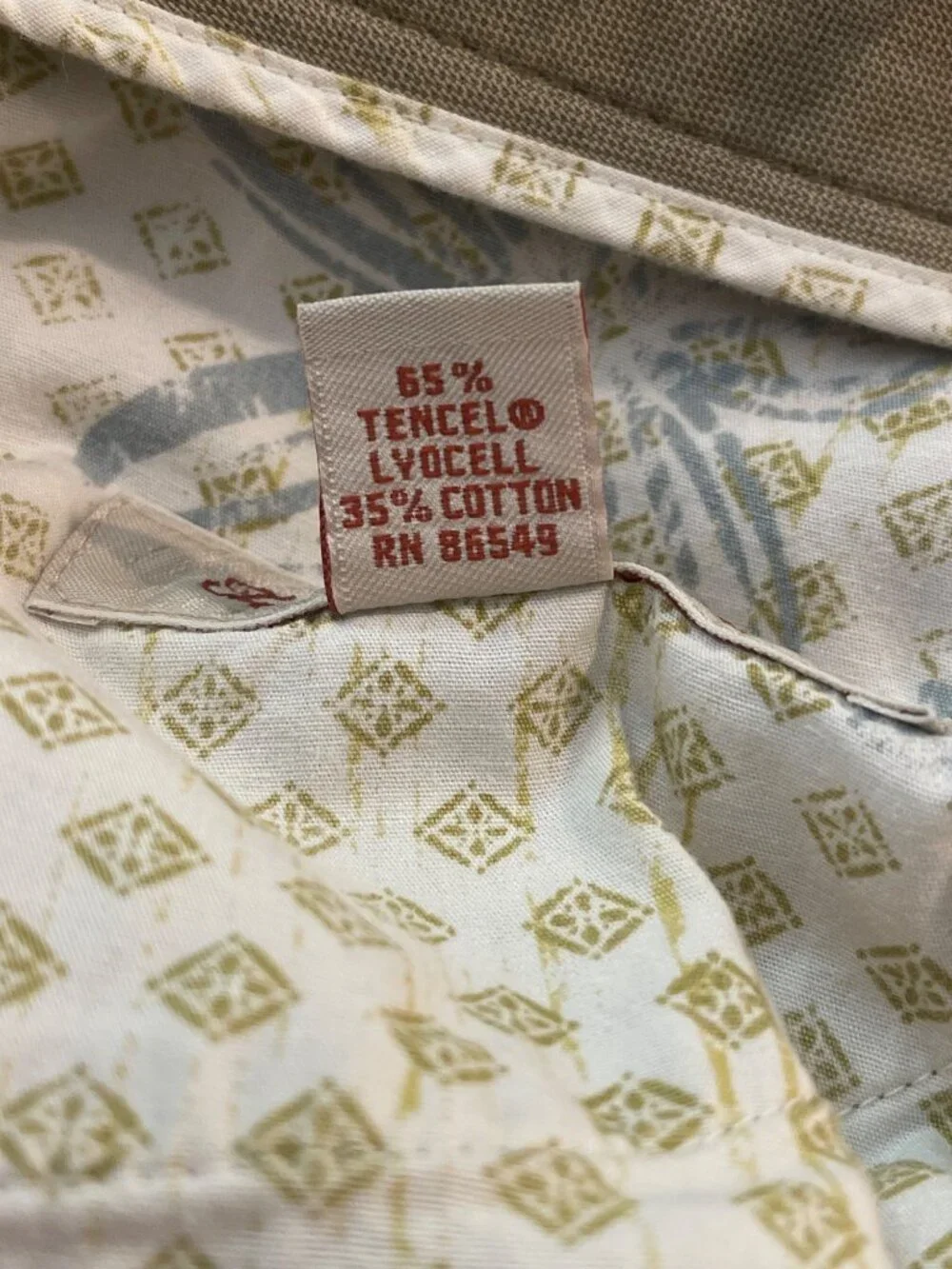Tommy Bahama Men’s Shorts Sz 38 - Picture 7 of 7